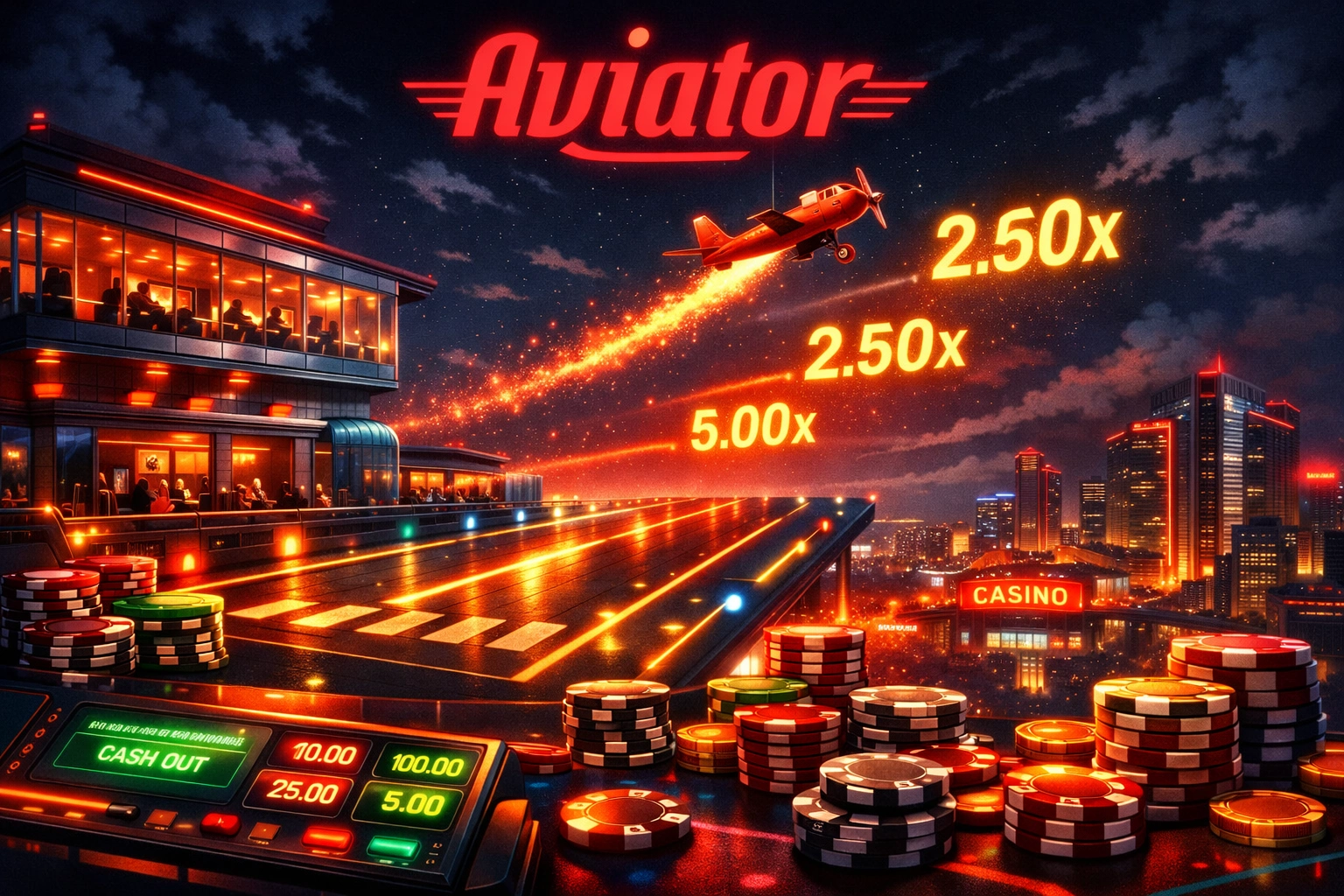Wie kann man Aviator spielen?